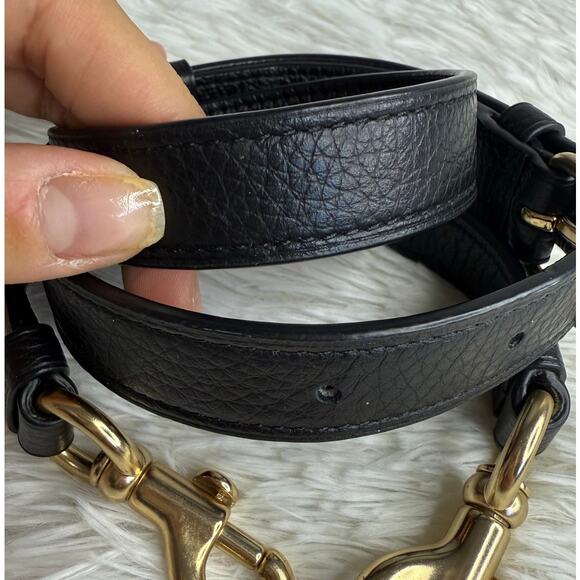 COACH Black Gold Replacement Strap - Picture 5 of 7